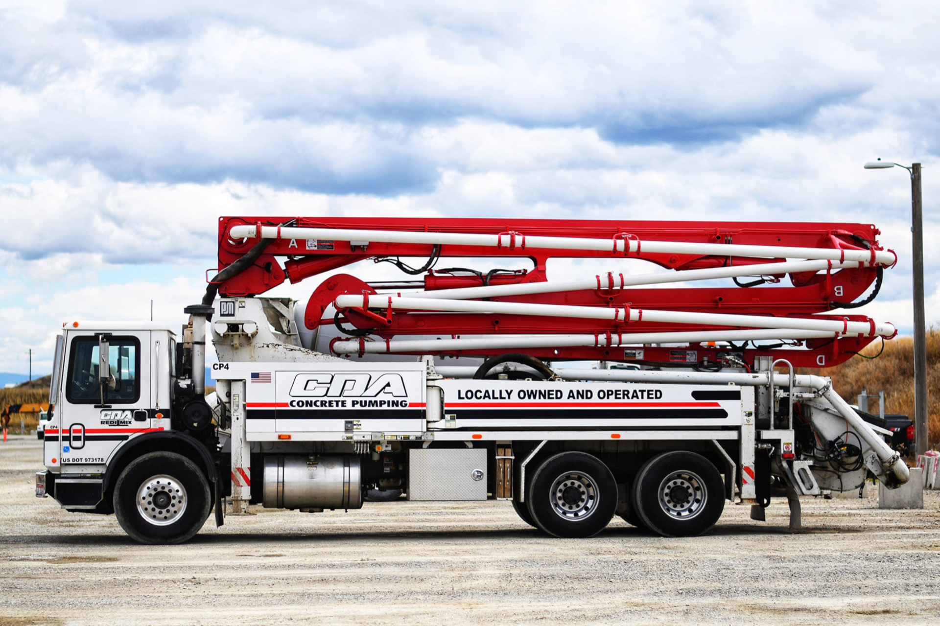 HOME TEMP Pump Truck